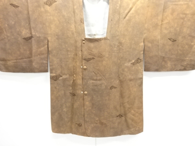 JAPANESE KIMONO / MICHIYUKI COAT / FLOWER & ARABESQUE
